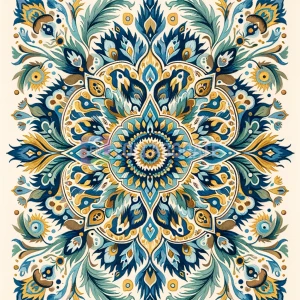 Ikat pattern