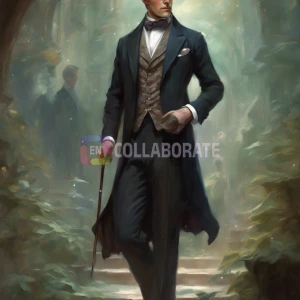 a Victorian gentleman's suit