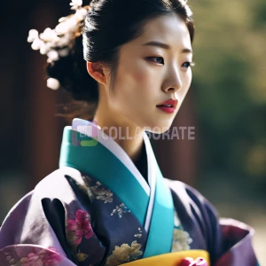 Traditional Korean hanbok
