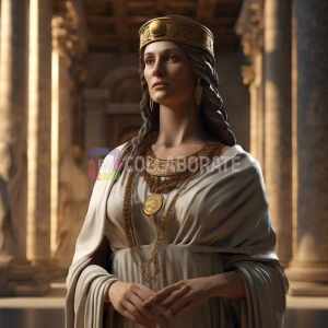Ancient Greek priestess attire