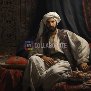 A traditional Arab thawb