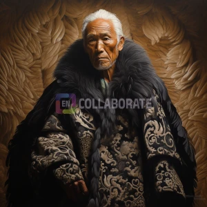 Traditional Maori cloak