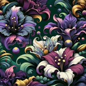 Floral Rafflesia pattern