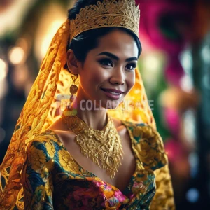 A Balinese bride